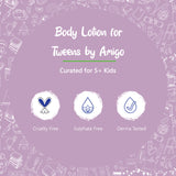 Amigo NATURAL MOISTURIZING Body Lotion for Tween skin's moisture protection 200ml